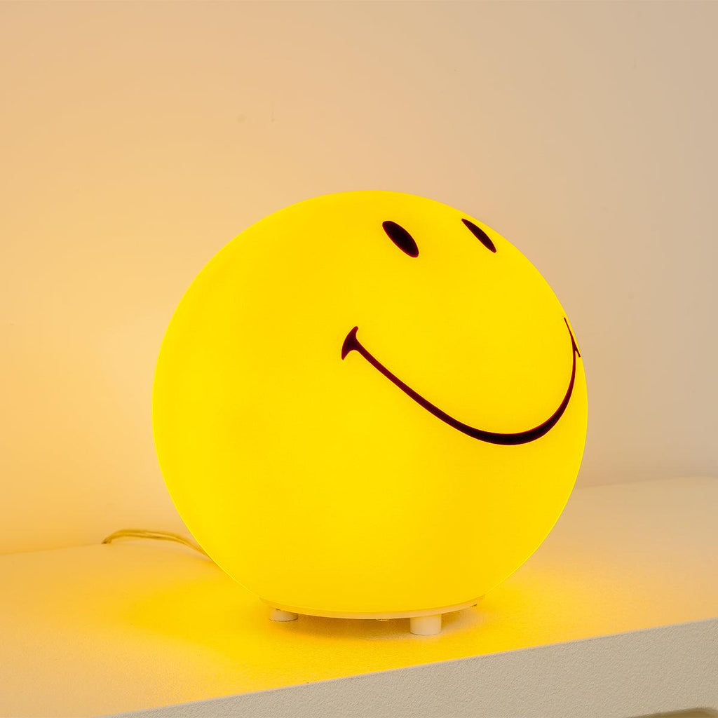 Smiling Rechargeable Built - in Battery Table Lamp