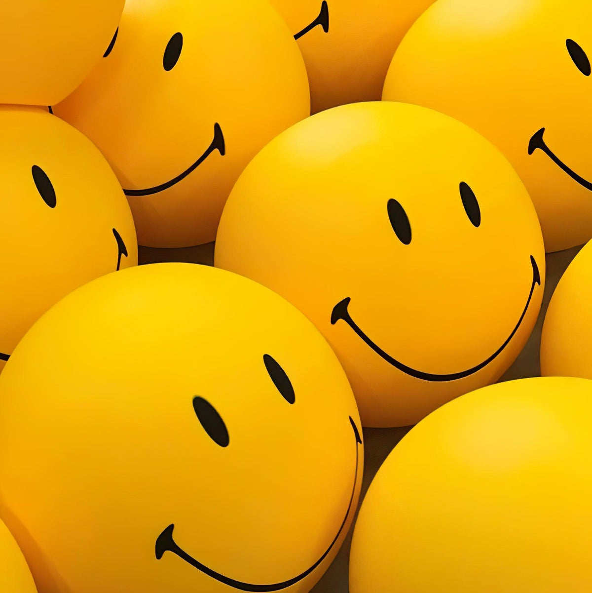 Smiling Rechargeable Built - in Battery Table Lamp