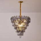 Smoke Gray Empire Chandelier