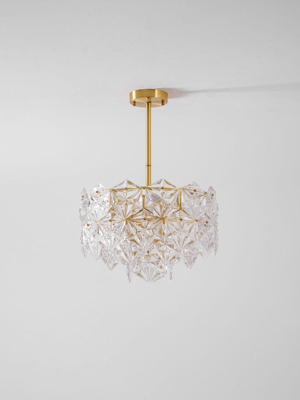 Snowflake Glass Chandelier