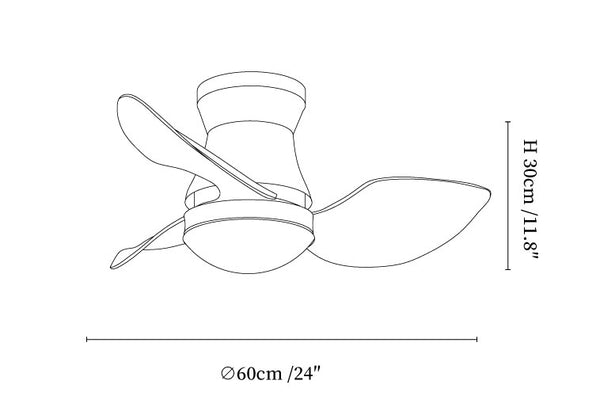 Solano Bloom Ceiling Fan Light