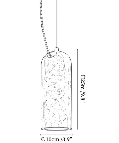 Solano Stone Pendant Lamp