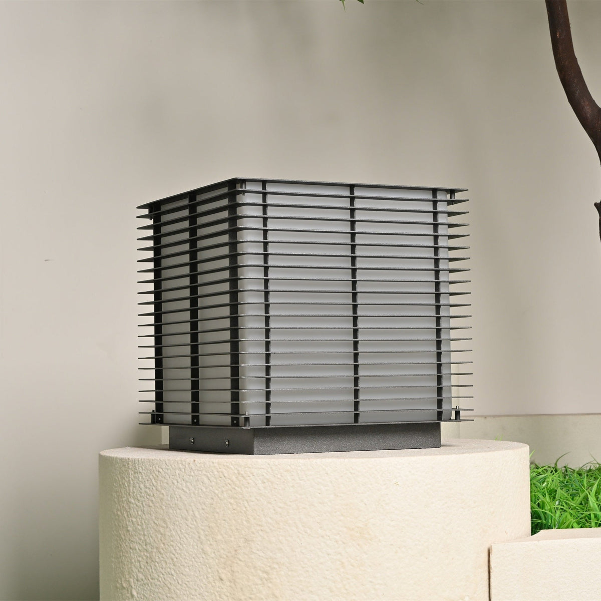 Grid Post Outdoor Light