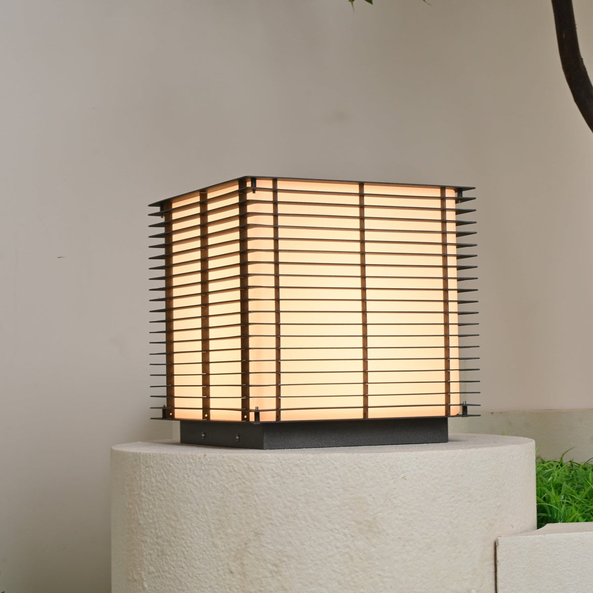 Grid Post Outdoor Light