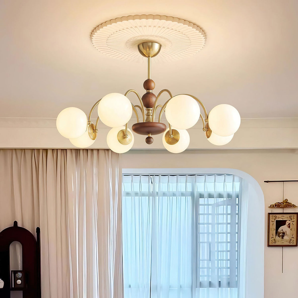 Solara Globe Chandelier