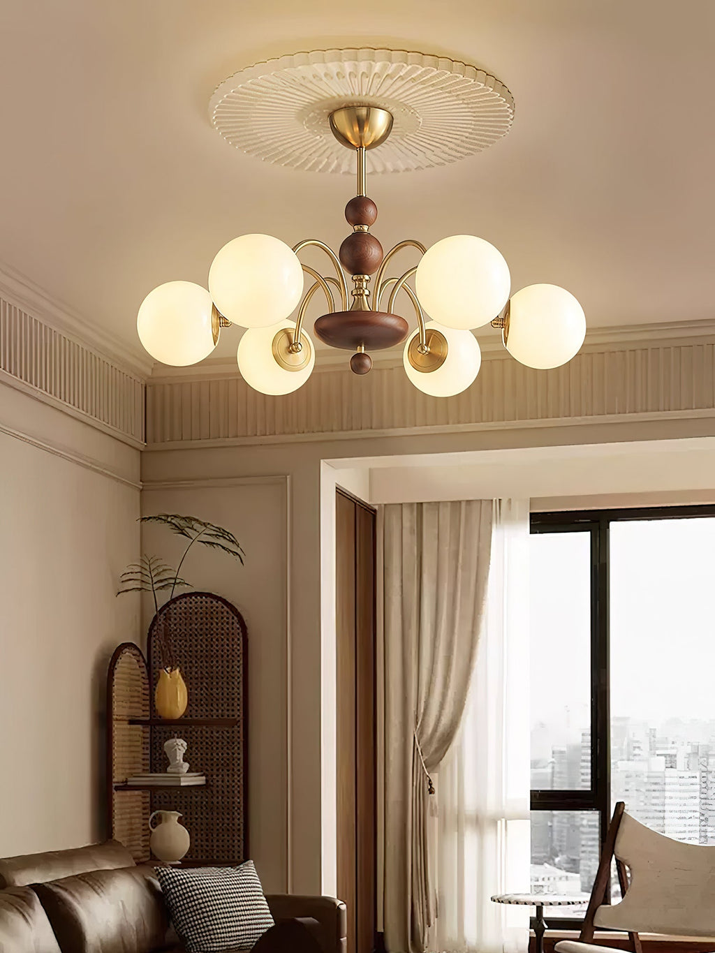 Solara Globe Chandelier