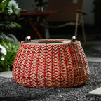 Solara Weave Outdoor Lantern Lamp