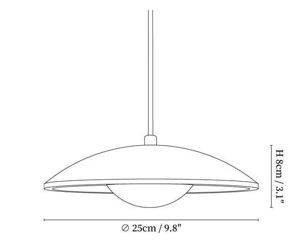 Solara Wood Pendant Lamp