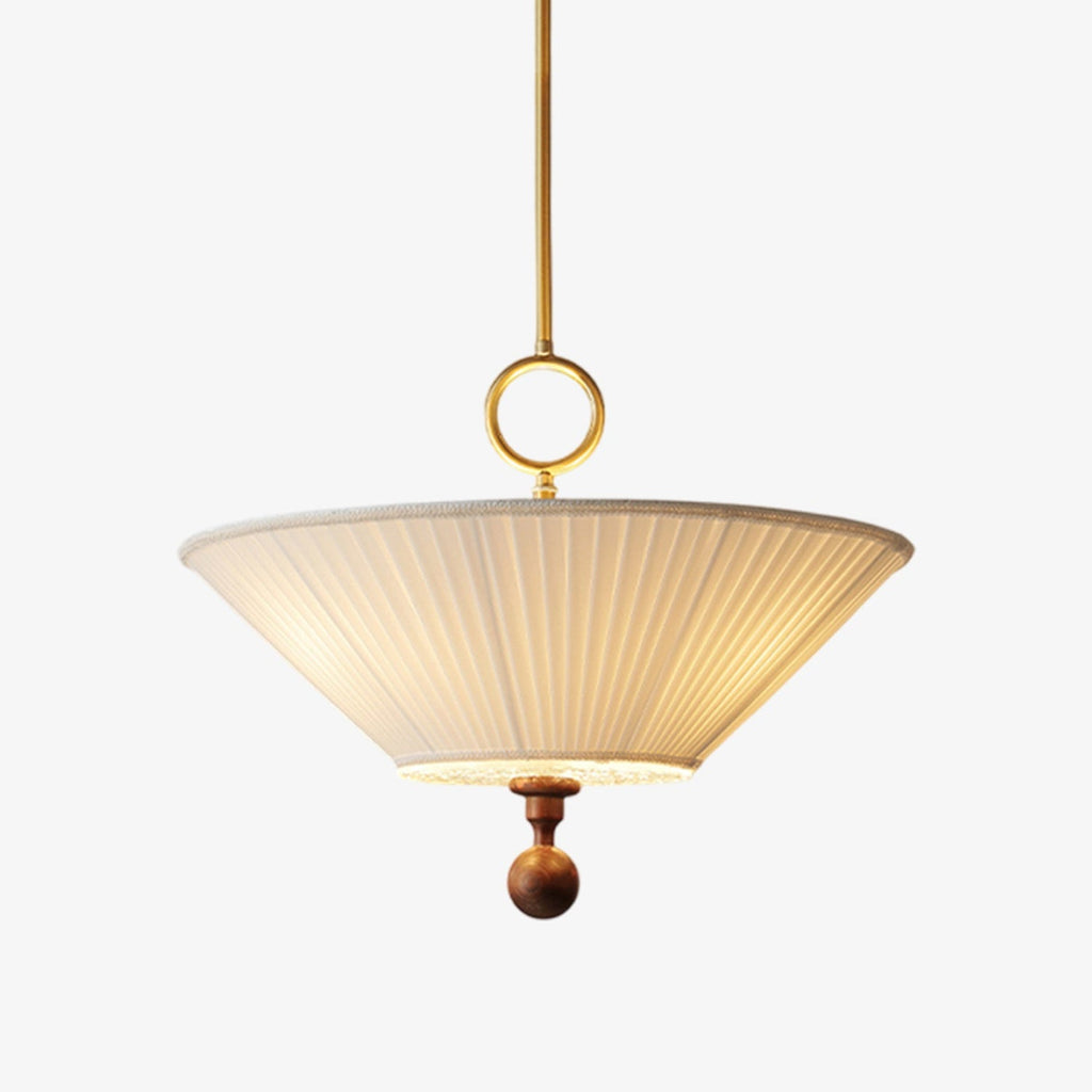 Solaria Pleated Pendant Light