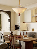 Solaria Pleated Pendant Light