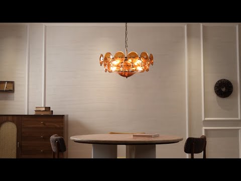 Solaris Disc Murano Chandelier