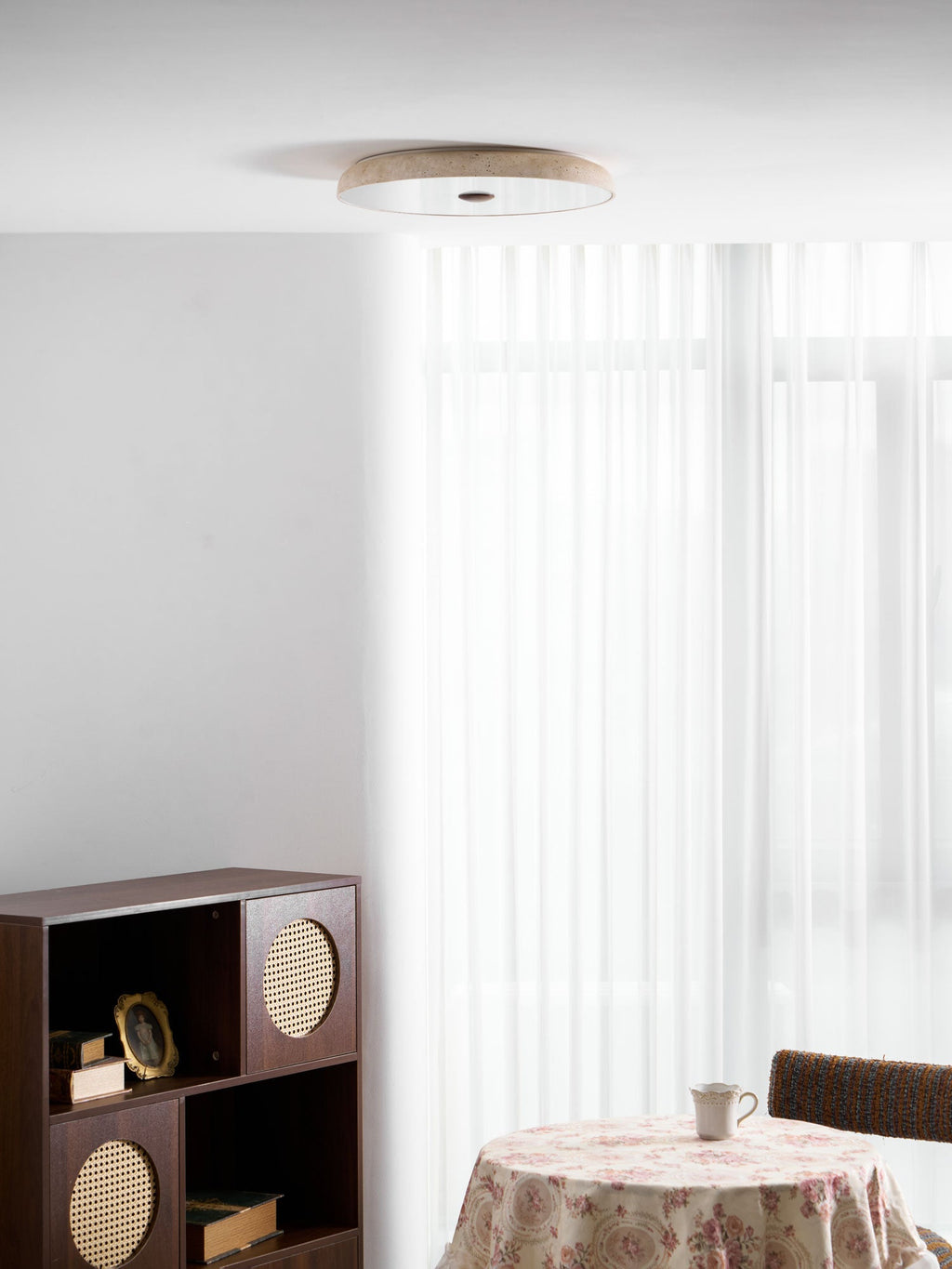 Solaro Travertine Ceiling Lamp