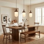 Solas Ribbed Glass Pendant Lamp