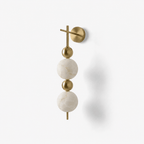 Solenne Alabaster Beaded Wall Sconce