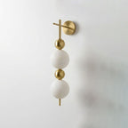 Solenne Alabaster Beaded Wall Sconce