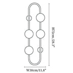Solenne Alabaster Branch Wall Sconce
