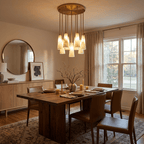 Solenne Alabaster Cluster Pendant Light