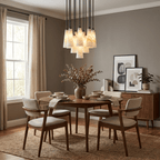 Solenne Alabaster Cluster Pendant Light