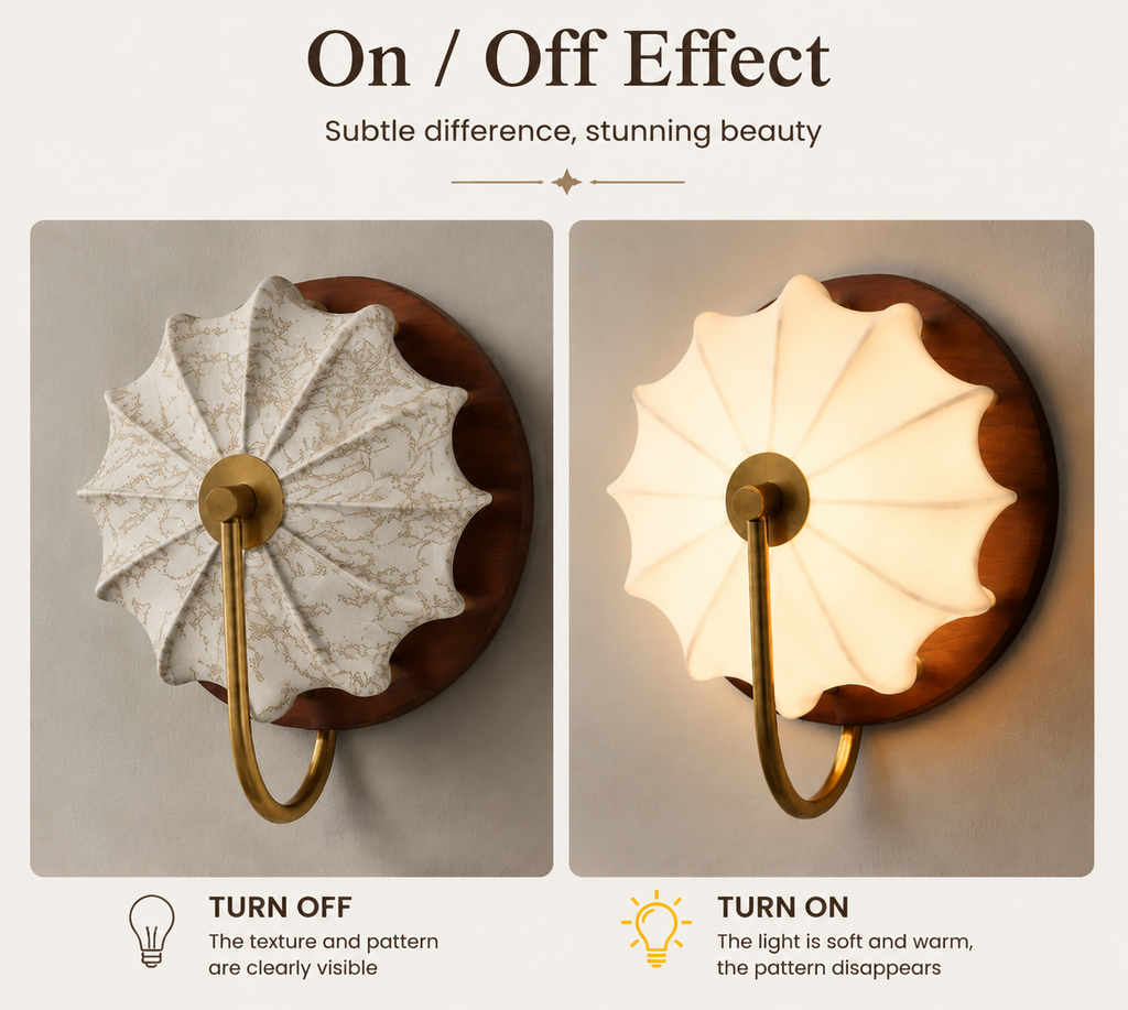 Solenne Petal Wall Lamp