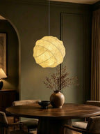 Solenne Silk Cocoon Pendant Light