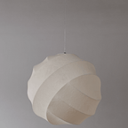 Solenne Silk Cocoon Pendant Light
