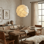 Solenne Silk Cocoon Pendant Light