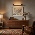 Solenne Tube Brass Wall Light