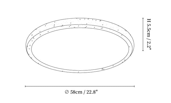 Solis Horizon Ceiling Light
