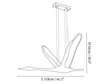 Solitude Crane Pendant Lamp