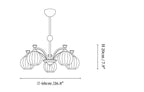 Solmere chandelier