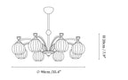 Solmere chandelier