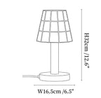 Solstice Faceted Glass Table Lamp