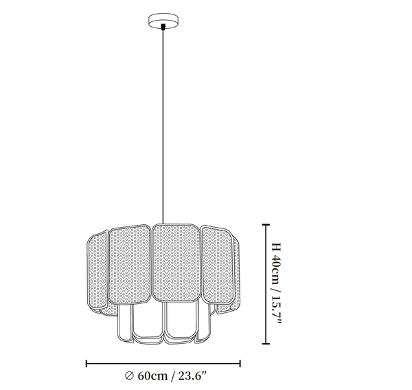 Soltera Woven Pendant Lamp