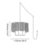 Soltera Woven Swag Pendant Lamp