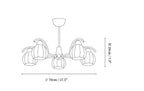 Soluna Bloom Chandelier