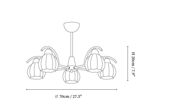 Soluna Bloom Chandelier