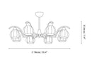 Soluna Bloom Chandelier