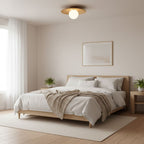 Soluna Wood Ceiling Light