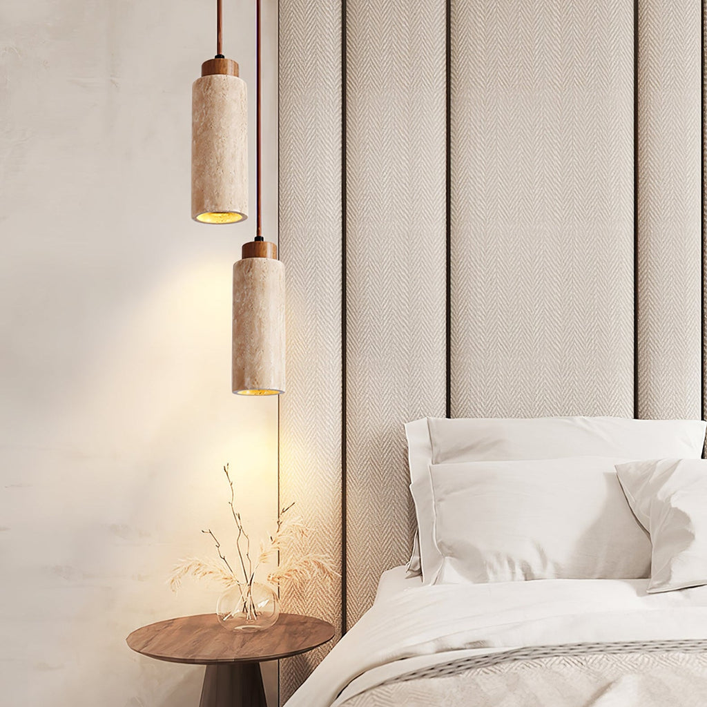 Solvara Travertine Pendant Lamp