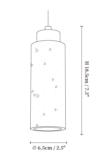 Solvara Travertine Pendant Lamp