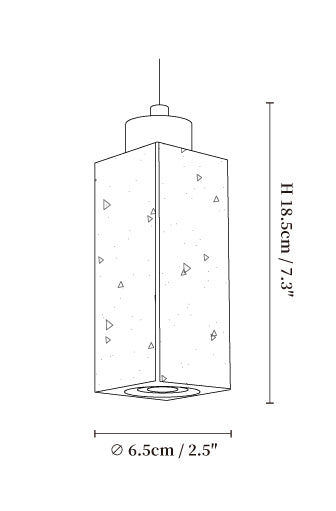 Solvara Travertine Pendant Lamp
