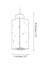 Solvara Travertine Pendant Lamp