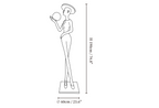 Sophia Elegance Sculpture Floor Lamp