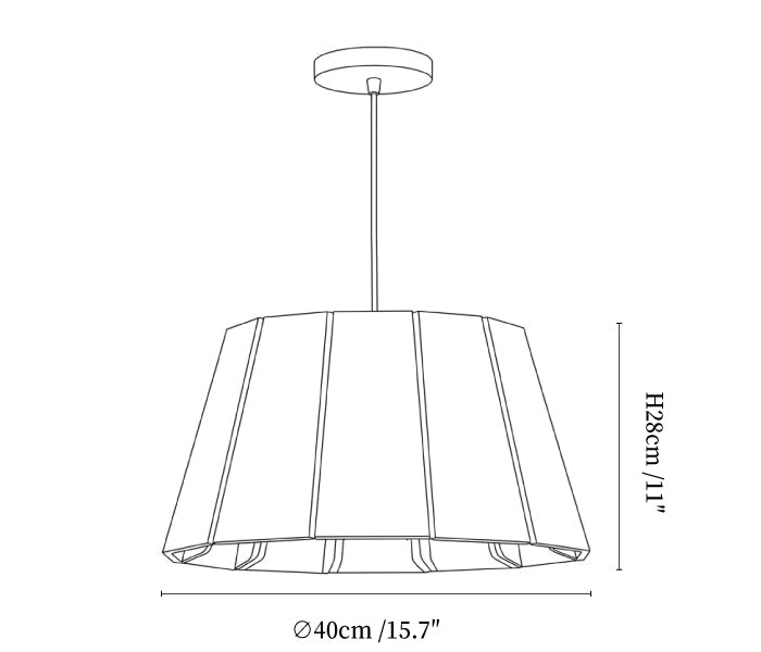 Sordina Acoustic Pendant Light