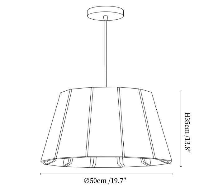 Sordina Acoustic Pendant Light