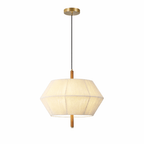 Soren Linen Geometric Pendant Lamp