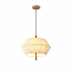 Soren Linen Geometric Pendant Lamp