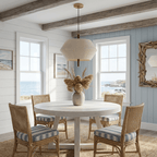 Soren Linen Geometric Pendant Lamp