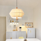 Soren Linen Geometric Pendant Lamp