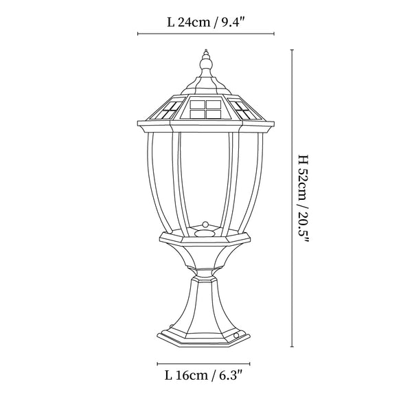 Soren Solar Lantern Outdoor Lamp